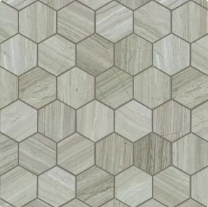 Rockwood Mosaic Hex - stone tile